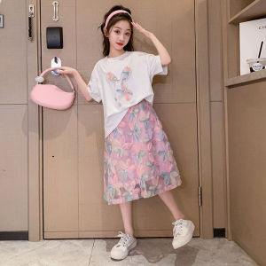 (LOLI-JKT) BS- 491 STELAN ANAK CEWE BAJU ROK RAINBOW SIZE 120-170