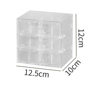 Toys Hot Wheels Car Storage Box Display 1:64 Organizer Transparent Drawer