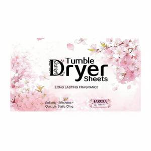 PL [AuraLayor] Scented Dryer Sheets 40 Count Long Lasting Freshness Reduce Static Cling Perfect for Home Laundromat Use new