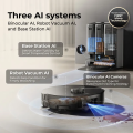 MOVA Robot Vacuum Cleaner Z50 Ultra | D Shape Roller Brush | 19,000Pa | heated water circulation cleaning. 