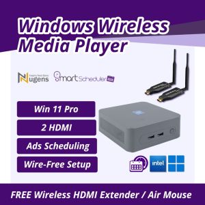 Nugens SmartScheduler Mini PC Solution for Ads and Digital Signage