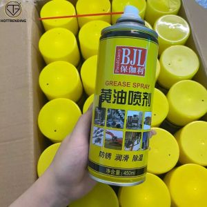Chai Mỡ Bôi Trơn Dạng Xịt Bình Xịt Mỡ Bò Chống Rỉ Sét Bảo Vệ Linh Kiện Ô TôMáy Chịu Nhiệt Tốt dung tích 450 ml