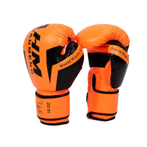 Boxing gloves free combat gloves Muay Thai Sanda kids UFC matches training MMA PU gloves