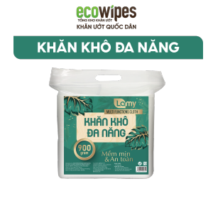 HÀNG CÔNG TY_Combo 03 túi khăn khô đa năng cao cấp Lamy 900G không chất huỳnh quang an toàn cho bé