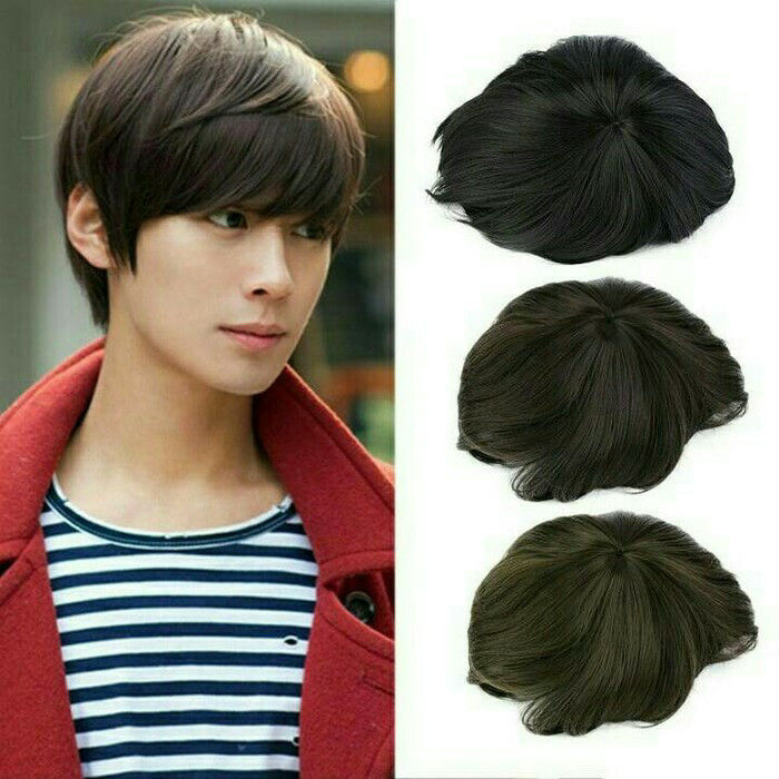 WIG PRIA / WIG LAKI-LAKI COSPLAY / RAMBUT PALSU COWOK / WIG ANIME / WIG PRIA GANTENG/ WIG PENUTUP BOTAK / WIG ACARA HALLOWEN / WIG JABRIK KEREN / WIG KOREA