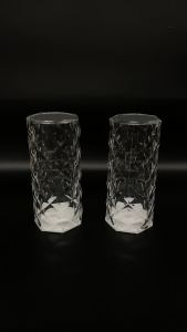 Crystal Rose Lamp Dimmable Lamps For Bedroom Rechargeable Table Rgb Touch Led Bar Decorative Home Decor Remote Control Modern For Living Room Portable Bedside Cordless Luxury Desk