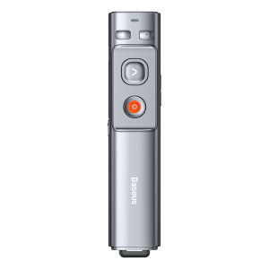 Baseus Remote Controller Presenter Wireless Pen 2.4Ghz USBC Adapter Handheld Remote Control Pointer Red Pen Powerpoint PPT Pen