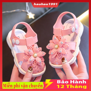 Giày Sandal Công Chúa Đế Mềm Thời Trang Mùa Hè 2024 Cho Bé Gái