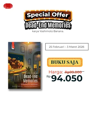 Fiksi | Dead-End Memories - Yoshimoto Banana | Penerbit Haru