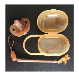 Newborn Soft Silicone Soothie Pacifier Anti-flatulence Food  Nipple