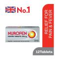 Nurofen Coated Tablets for Pain Relief and Fever 200MG 12 PCS (Laz Mama Shop). 