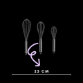 Whisk Stainless / Pengocok Telur Stainless / Whisk Egg Beater / Baking Tool / Manual Mixer / Ballon Whisk Stainless Kocokan Telur Stainless steel 29 cm whisker Pengocok Telur / Better Beater Hand Mixer Manual / Alat Pengocok Full Stainless Kocokan Telur. 