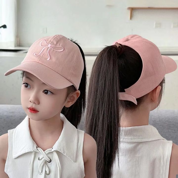 KEYOOL Nơ Mũ bóng chày trẻ em Bảo vệ UV Thiết kế đuôi trống Mũ chống ...