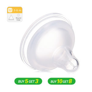 Buy 10 Plus 8 Nipple For Pigeon 5cm wide neck Feeding bottles Baby Liquid silicone teats Replacement No BPA