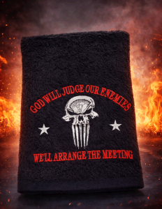 Olympic Black Bath Towel/Salon Towel/Spa Towel Terrycloth - 25x50 inches with embroidered original logo