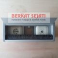 Terlaris BOX STEKER STOP KONTAK COLOKAN LISTRIK POWER OUTLET MEJA DINDING TANAM. 