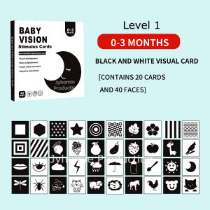 Baby Card Flash Card Baby Vision Card Montessori Early Development Toys Kad Bayi Kad Bayi Mainan Bayi Early Development