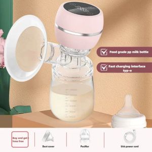 Breast Pump Electric Wireless Portable Breast Massager Mute Milk-Feeding Collector Baby Breastfeeding