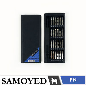 Obeng Presisi Magnet Kecil Serba Guna / Reparasi / Servis Elektronik / Komputer / HP / Portable Magnetic Precision Screwdriver Set 24 in 1 Samoyed SRWS-T24