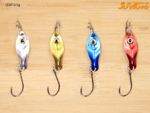 JUYANG MINI SPOON LEAF FISHING LURE 0.5G