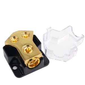 Ground Block Car Audio Mobil 1X0GA Masuk 2X4GA Keluar