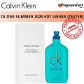 Calvin Klein cK One Summer 2020 EDT for Unisex Men Women (100ml Tester) Eau de Toilette CalvinKlein cKOne cK1 1 [Brand New 100% Authentic Perfume/Fragrance]. 
