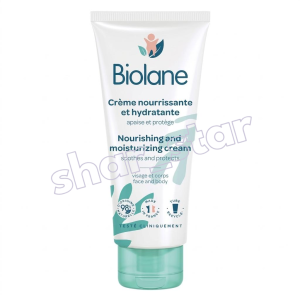 Biolane Nourishing Moisturizing Cream 100ml French Baby Cream Inulin Shea Butter Face Body Itch Relief