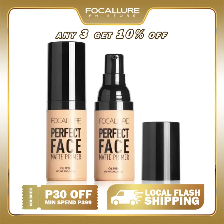 FOCALLURE Base Foundation Primer Professional Make Up Cream Sunscreen Moisturizing Oil Control Face Primer Makeup
