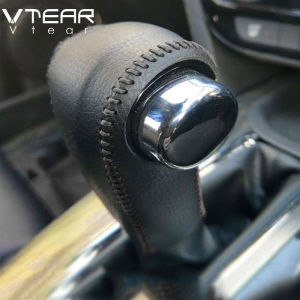 Vtear For Honda HRV HR-V / VEZEL / XRV XR-V 2014-2020 AT Gear Shift Collars Grips Interior car-Styling Hand-stitched accessoris