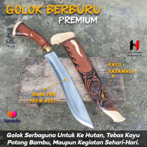 Pisau Gurkha Kukri SET Pisau Multifungsi Premium