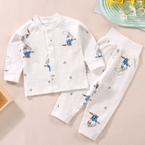 Setelan piyama baju bayi/baju tidur piyama bayi/sleepsuit bayi lembut dan adem