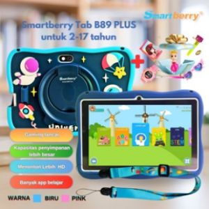 4GB+128GB/TAB STUDY KIDS Tablet Anak B89 Plus Astronout Version Tablet Anak Tablet Astronout IPS Screen Tablet Edukasiasi / Wifi-Hotspot Only