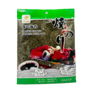 CHB Roasted Seaweed Japanese Sushi Nori 烤海藻日式寿司海苔 (10 sheets)