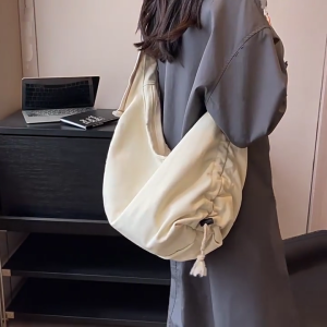 Vải bạt dạng retro túi đựng tài liệu đeo chéo đa năng hoặc vai mang bền Túi đeo lưu trữ rộng rãi