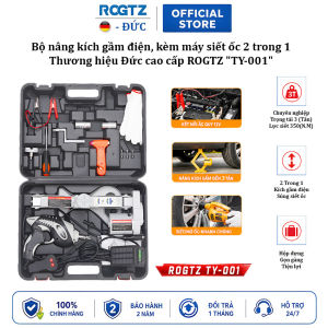 Bộ nâng kích gầm điện và máy siết ốc ô tô đa năng 2 trong 1 ROGTZ TY-001 - Hàng Nhập Khẩu (Bảo Hành 2 Năm)