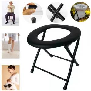 Potty Chair Foldable Toilet Commode Medical Chair Old Folks Adult Pregnant Women Toilet Chair