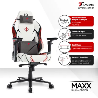 TTRacing Maxx Gaming Chair Ergonomic Home Office Chair - 2 Years Official Warranty
