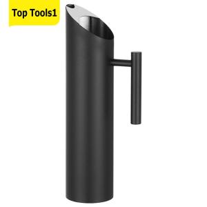 Stainless Steel Water Pitcher Coffee Pots Ergonomic Handle Water Jug 1.5/2L Water Serving Pot for Tea Or Other Beverage