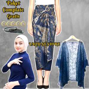Setelan Outer dan Rok Lilit Batik Cocok Buat Kondangan Dan Lebaran Terbaru 2024