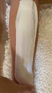 Combo Nồi nấu sáp wax nóng silicon kèm mỡ trăn và 100gr sáp cao cấp