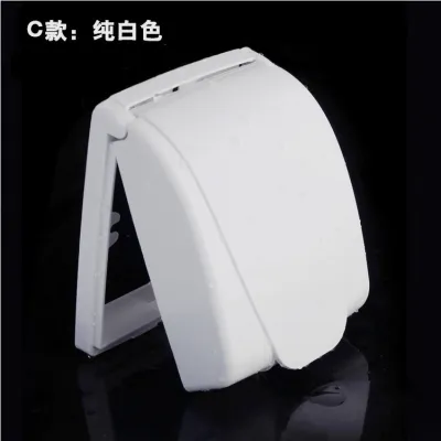 Waterproof Transparent Socket Protector Pelindung Soket Lutsinar Kalis Air 防水透明插座保护器
