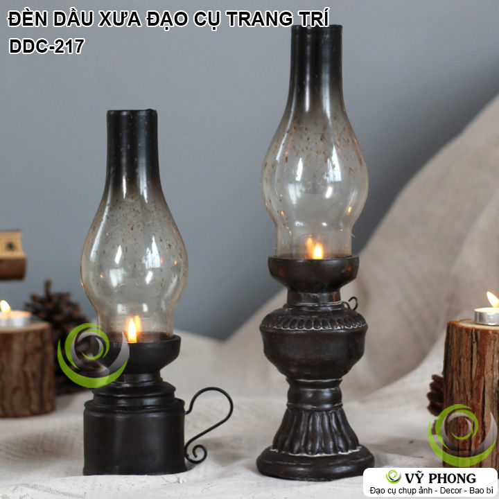 CÂY ĐÈN DẦU XƯA PHỤC CỔ TRANG TRÍ CHỤP HÌNH DECOR ĐẠO CỤ CHỤP ẢNH SẢN ...