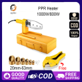 [Free shipping] PPR Heater 1000W Fusion Machine 20mm-63mm Plastic Pipes Welding Machine Kit Heating Set With Free PPR Cutter and Iron Mold Spydoo. 