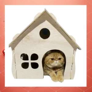 Rumah Kucing dan Kandang Lipat - Tempat Tidur Kucing Anggora Pet House Portable