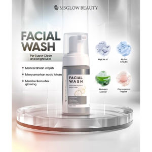 MS Glow Sabun Wajah Beauty/Basic - MS Glow Golden Glow | Facial Wash Face Wash Facial Foam MS Glow Official