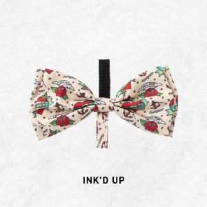 FuzzYard Pet Matching Bow Tie | Easily Attach to Collar for Cats & Dogs - 16 Designs (S/L)