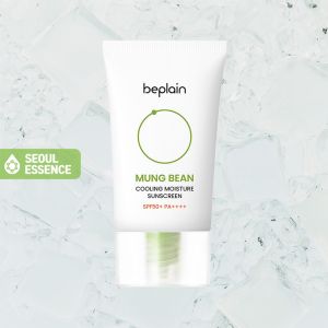 new BEPLAIN Mung Bean Cooling Moisture Sunscreen SPF50+ PA++++ - Quickly Blocks Both UV Rays and Skin Heat (Sun Cream  Sun Block)