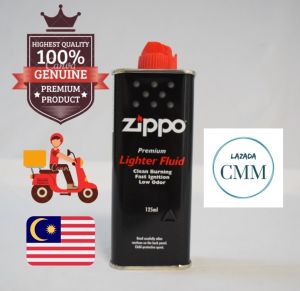 (ORIGINAL) Zippo Oil Premium Lighter Fluid 125ML