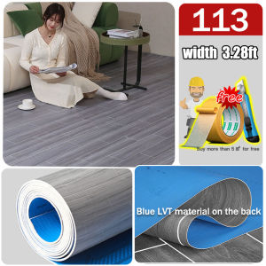 🔥Hot 10 years of unbreakable🔥DIY PVC Floor Sticker floor vinyl wood grain lantai vinyl Give away knives and tape direct laying on the cement floor tikar getah lantai 地板貼 Tikar Getah tikar getah tebal 地板革