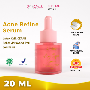 JGLOW  Skincare Acne Refine Serum /  SERUM SKIN REFINING UNTUK KULIT BERJERAWAT 20 Ml